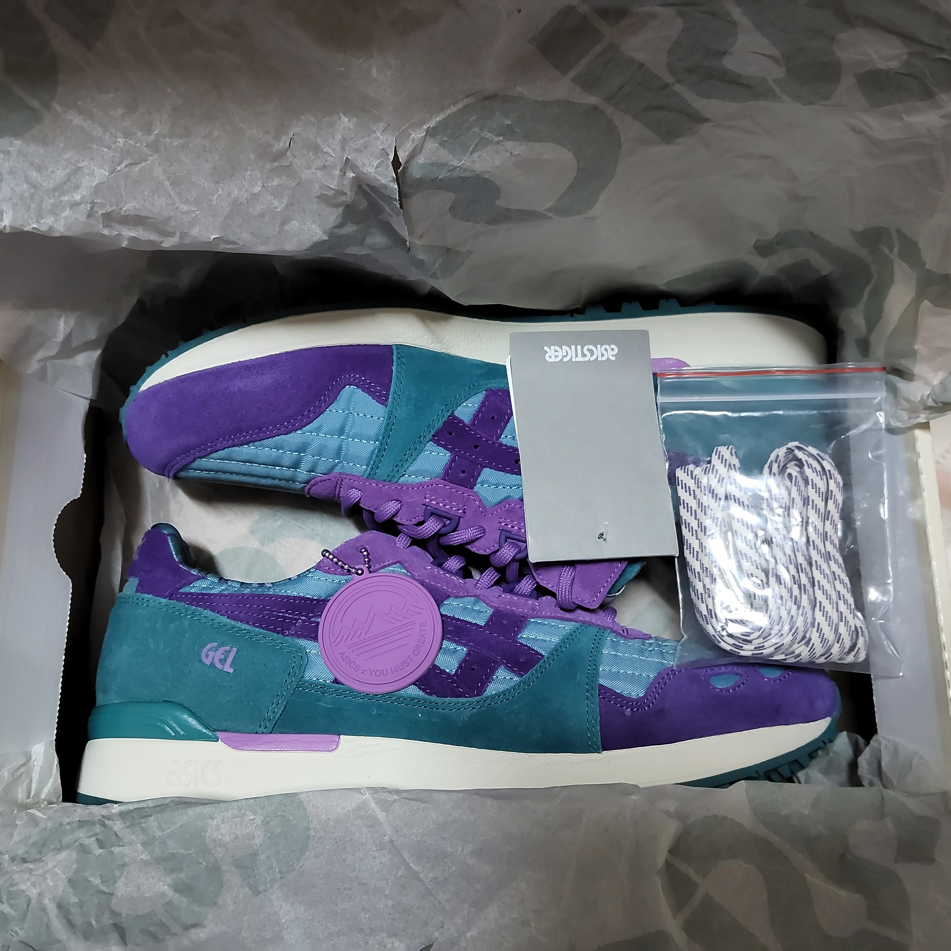 Asics x YMC Gel-Lyte XT Gris Blue 착용 스타일 - 9