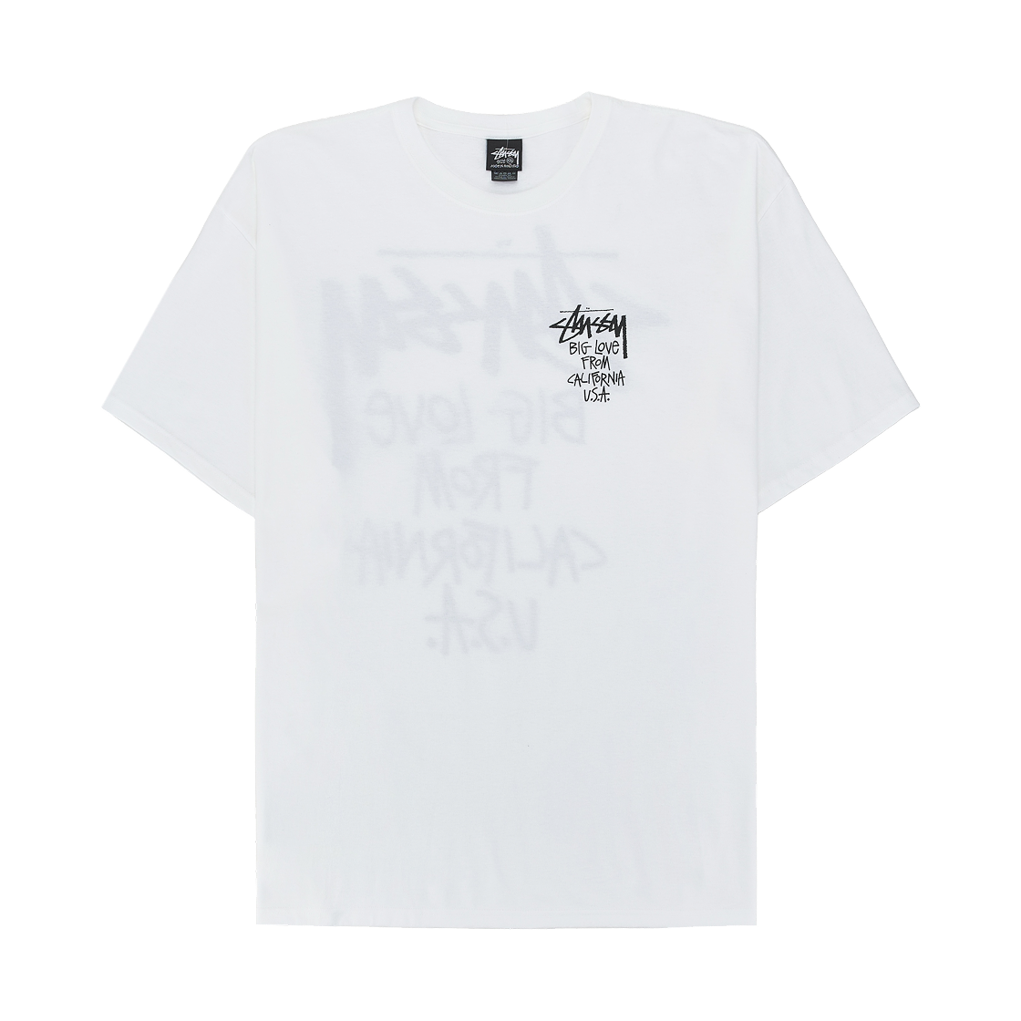 스투시 빅 러브 티셔츠 화이트(Stussy Big Love T-Shirt White) - 2