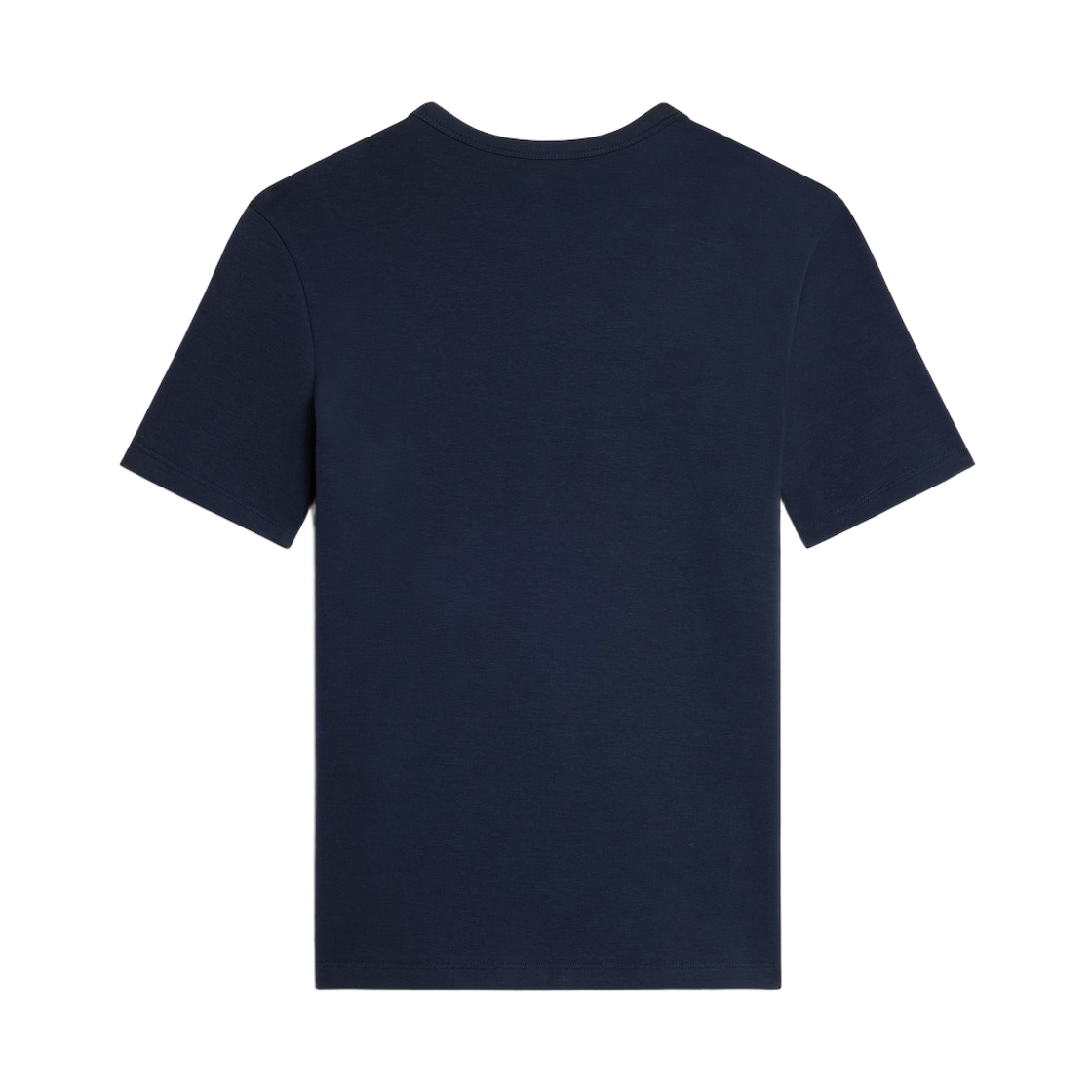 (W) 셀린느 트리옹프 티셔츠 립드 코튼 저지 네이비 오프 화이트((W) Celine Triomphe T-Shirt in Ribbed Cotton Jersey Navy Off White) - 2