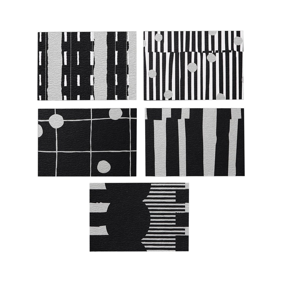로파서울 미니 실버 패턴 카드 (5 types)(LOFA SEOUL Mini Silver Pattern Card (5 types)) - 1