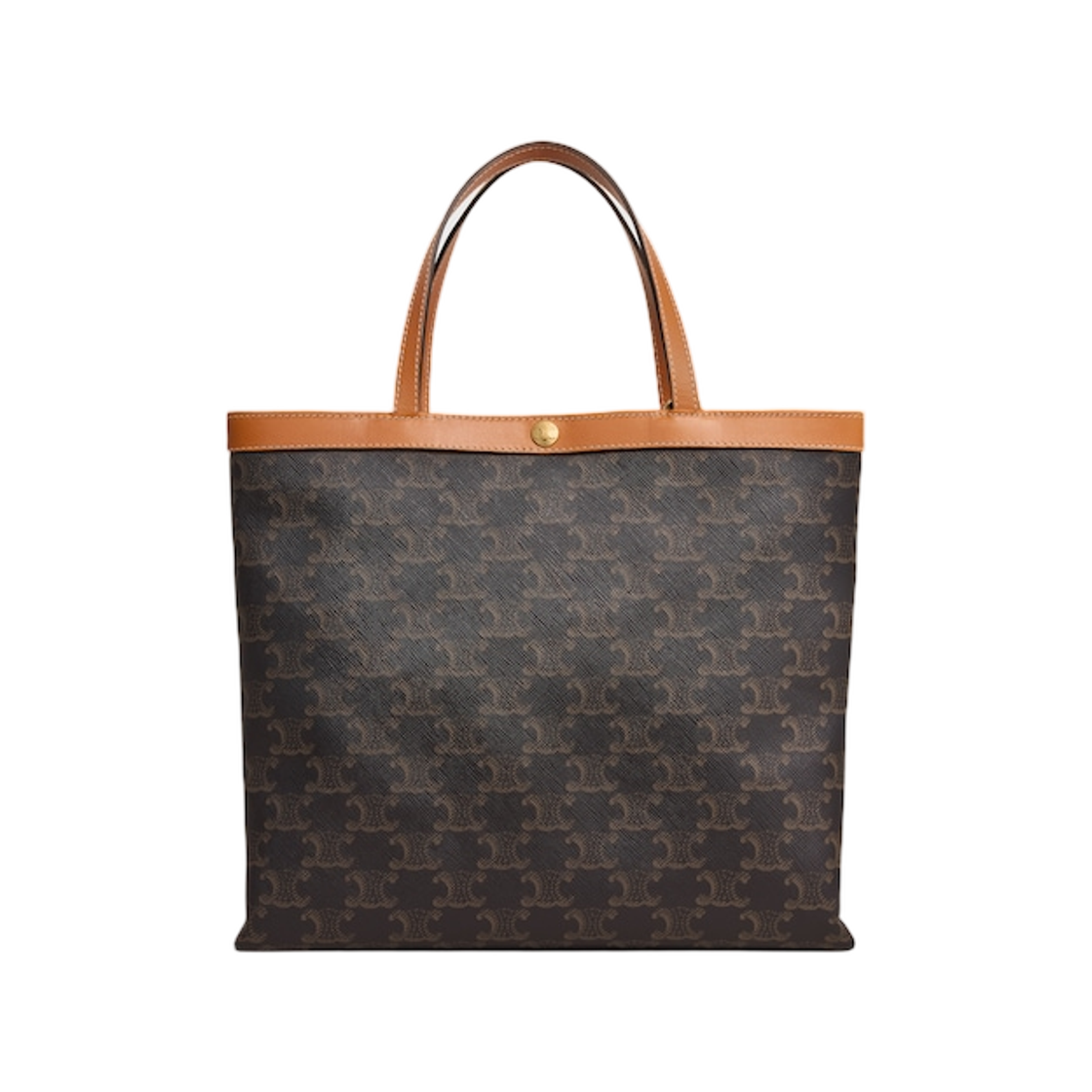 L10872O90-03MI Celine Small Square Cabas in Triomphe Canvas Miel