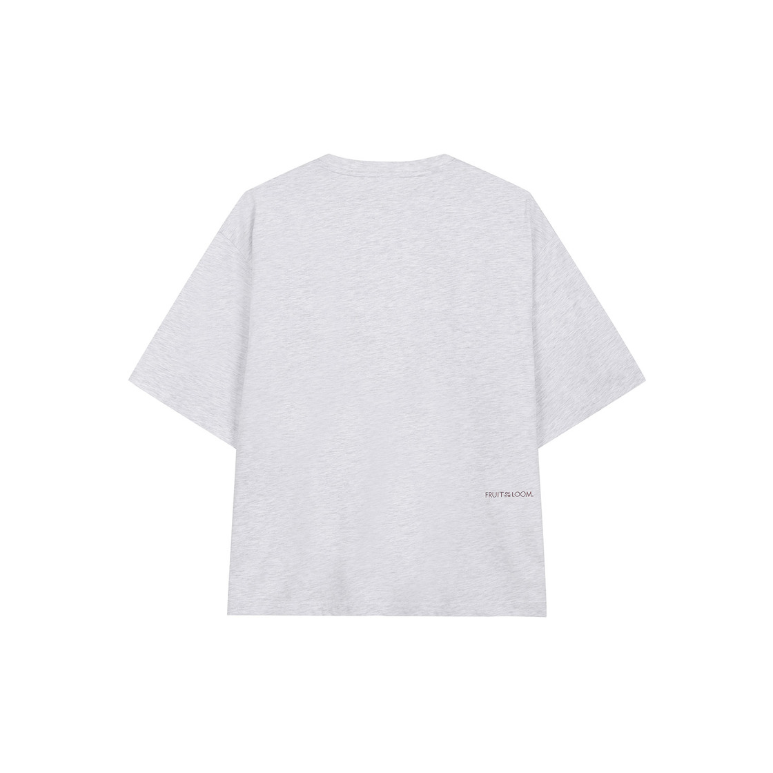 프룻오브더룸 트로피칼 래귤러 반팔티셔츠 멜란지 그레이 라이트(fruitoftheloom Tropical Raglan Banpal T-shirts MELANGE GREY LIGHT) - 2