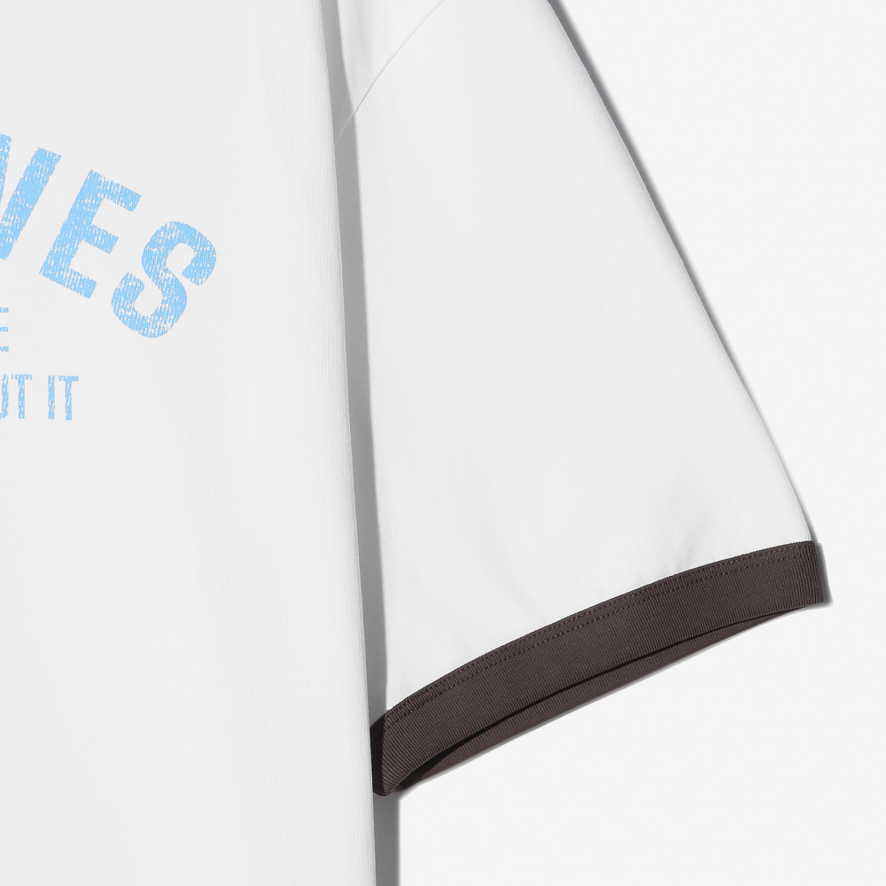 [6% 적립] 휠라 Coldwave+ 링거 그래픽 반팔티 화이트([6% 적립] FILA Coldwave+ Ringer Graphic T-Shirt White) - 2