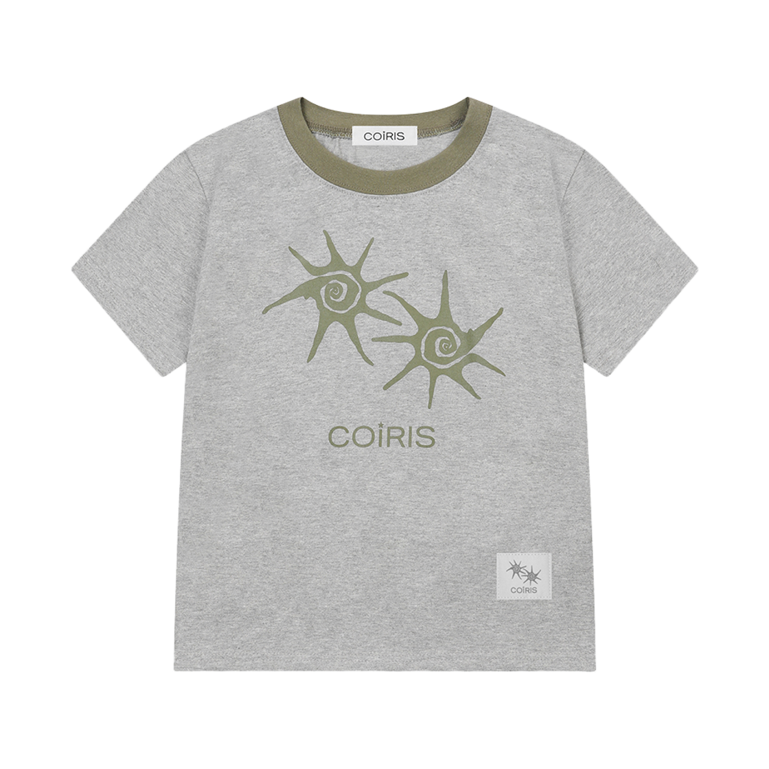 C-P00000DZ Coiris Soluna Half T Unisex Gray