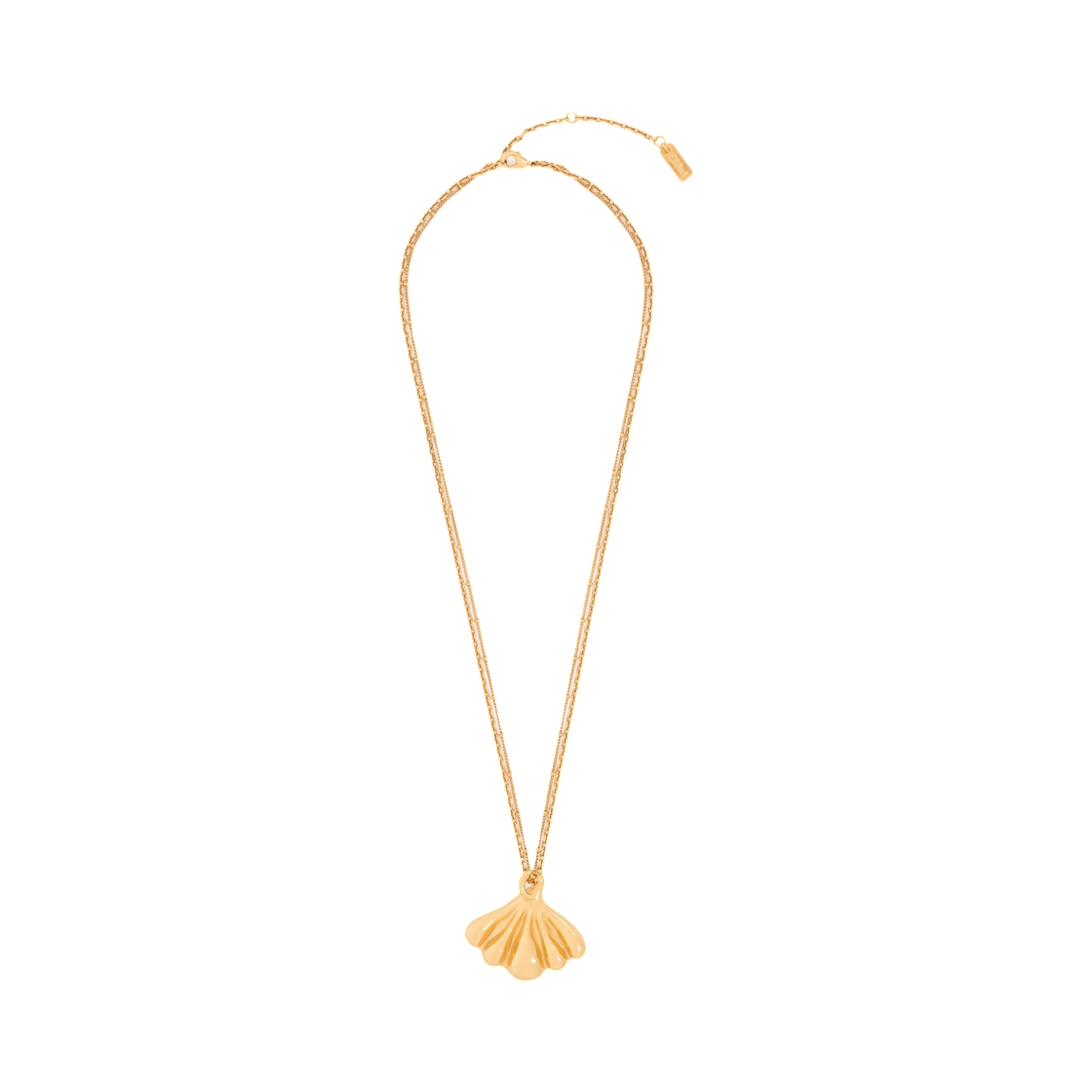 CH26AJN14CB79DX (W) Chloe The Chloe Mirror Pendant Necklace Gold Silver