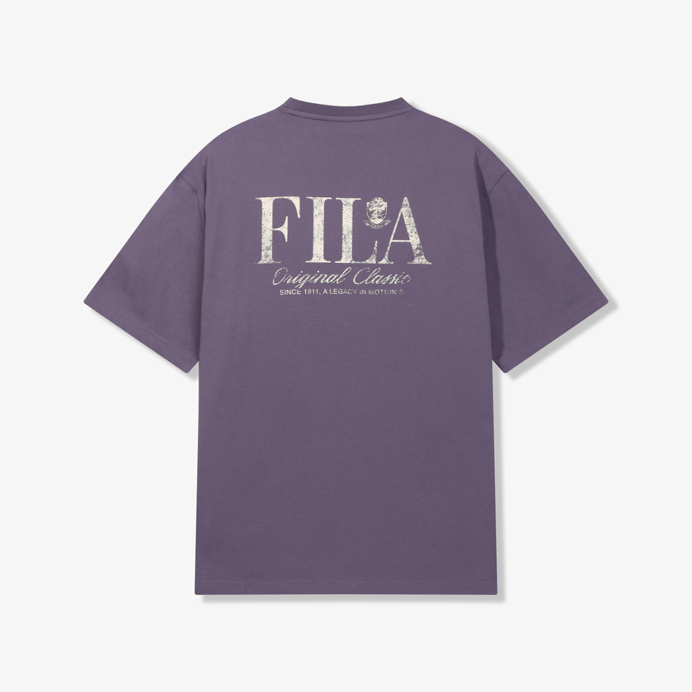 [6% 적립] 휠라 Coldwave+ 뒤판 레터링 반팔티 퍼플([6% 적립] FILA Coldwave+ Back Lettering T-Shirt Purple) - 2