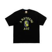 BAPE x CR7 Life College Relaxed Fit T-Shirt Black