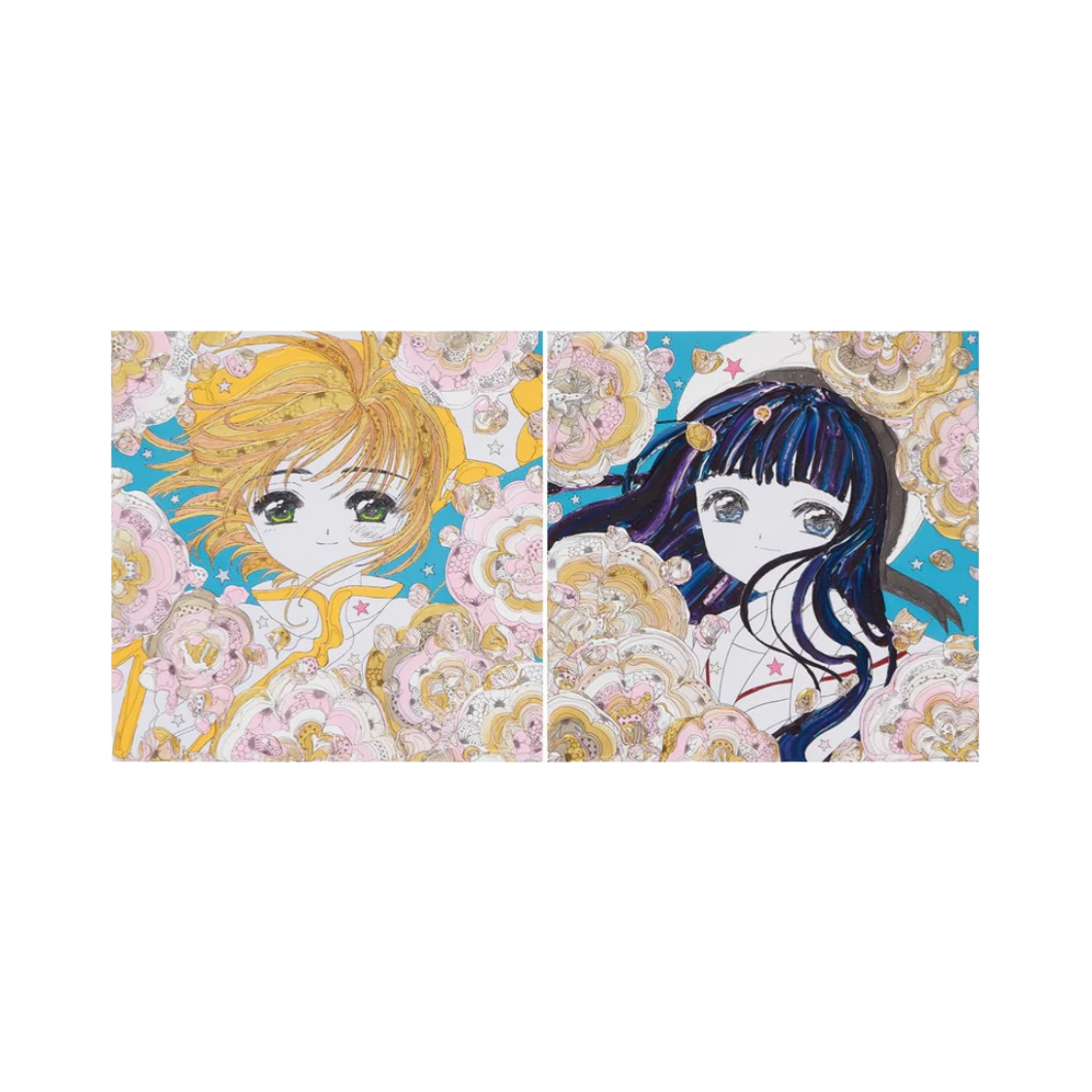 컨버스 도쿄 x 클램프 x 오쿠다 유타 그래픽 포스터 카드캡터 체리 H(Converse Tokyo x Clamp x Yuta Okuda Graphic Poster Cardcaptor Sakura H)