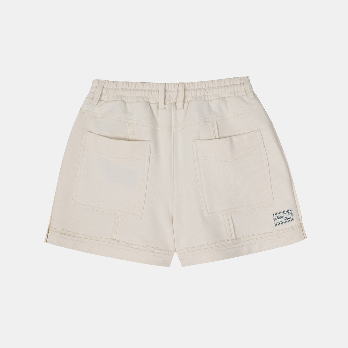 (W) 송지오 컬렉션 샤를로 파리 트레이닝 쇼츠 아이보리((W) SONGZIO COLLECTION Charlot Paris Traning Shorts Ivory) - 2