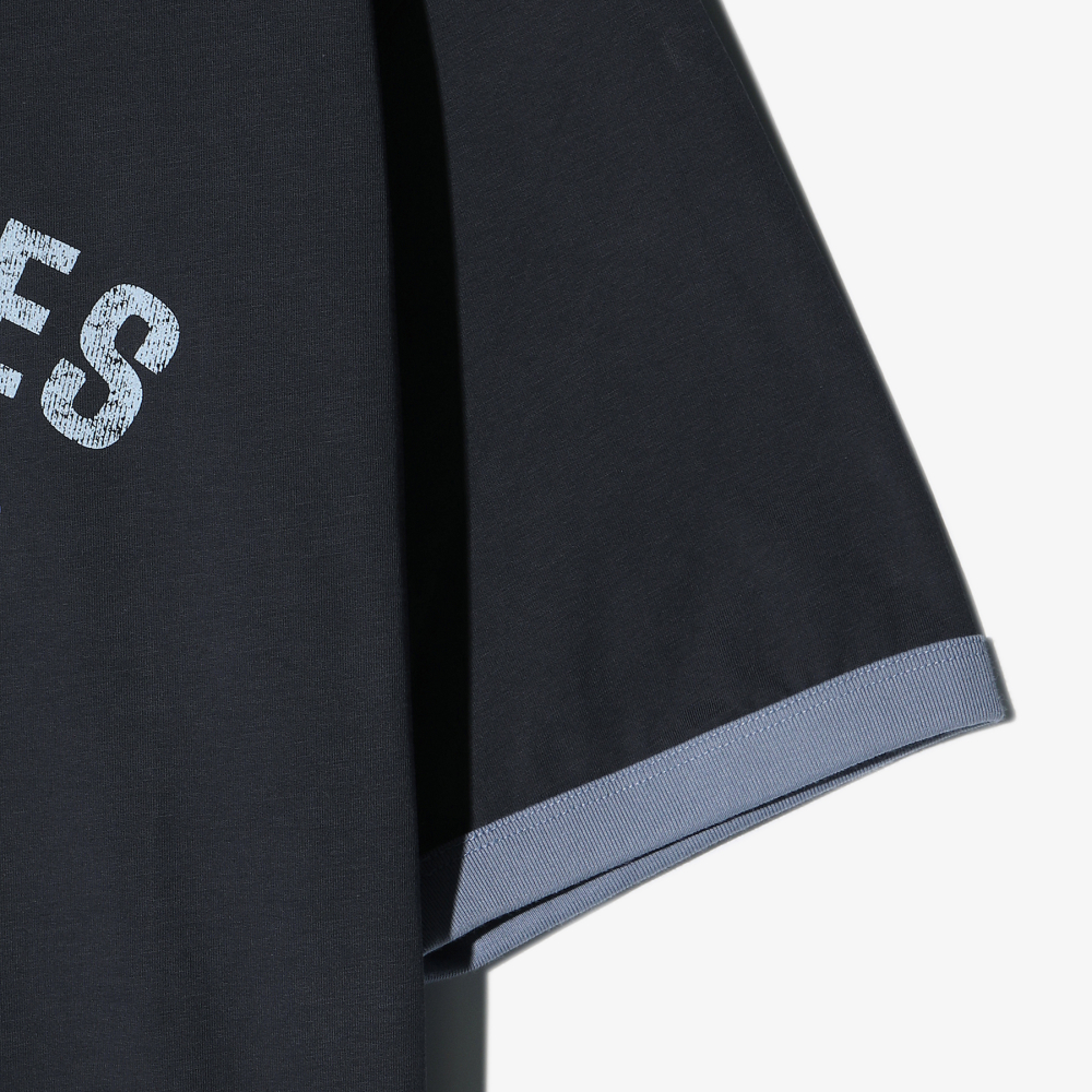 [6% 적립] 휠라 Coldwave+ 링거 그래픽 반팔티 차콜그레이([6% 적립] FILA Coldwave+ Ringer Graphic T-Shirt Charcoal Gray) - 2