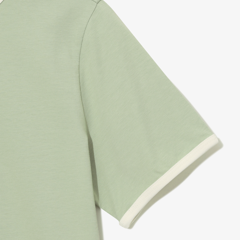 [6% 적립] 휠라 Coldwave+ 링거 변형로고 반팔티 올리브([6% 적립] FILA Coldwave+ Ringer Logo T-Shirt Olive) - 5