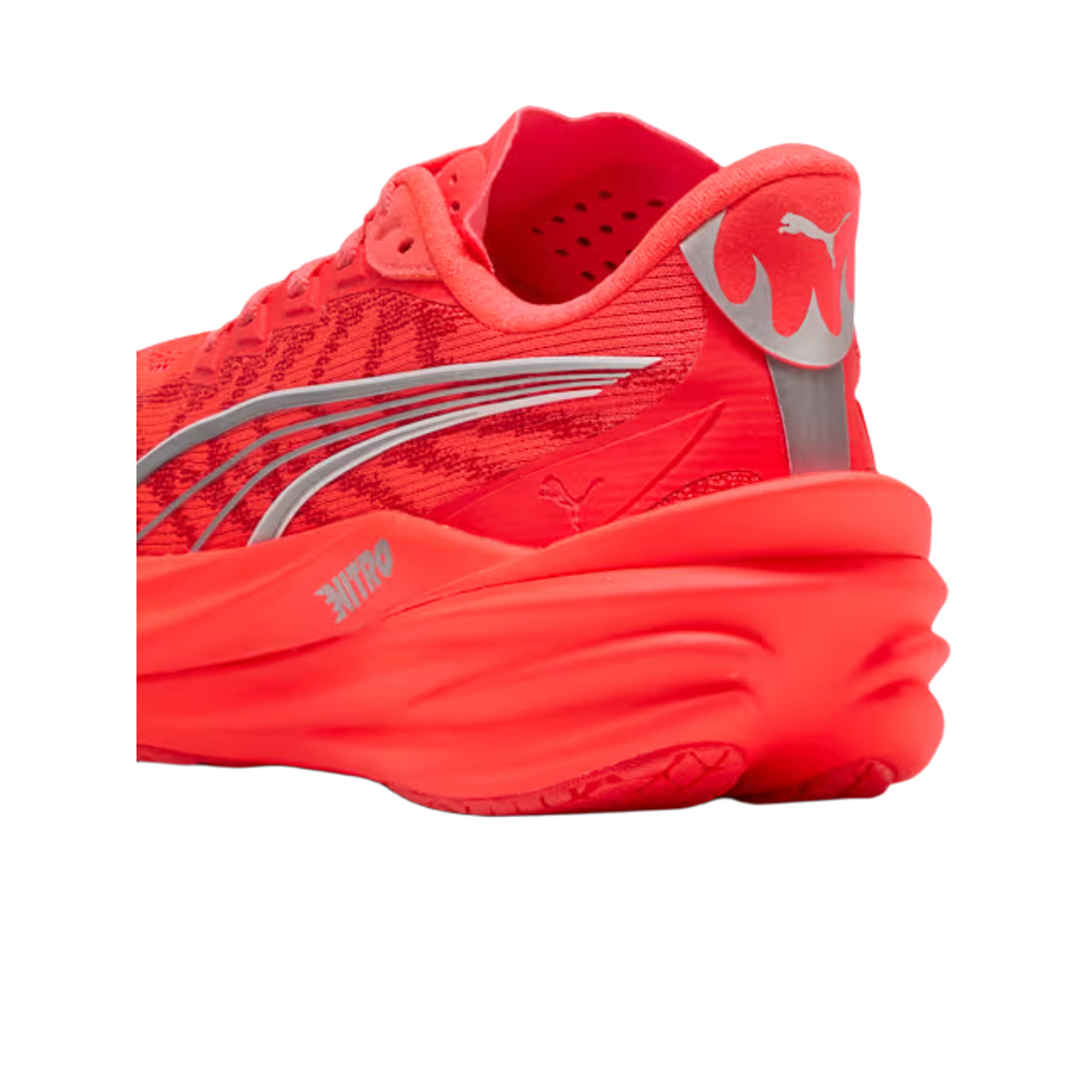 (W) 푸마 디비에이트 나이트로 4 울트라 레드 푸마 실버((W) Puma Deviate Nitro 4 Ultra Red Puma Silver) - 2