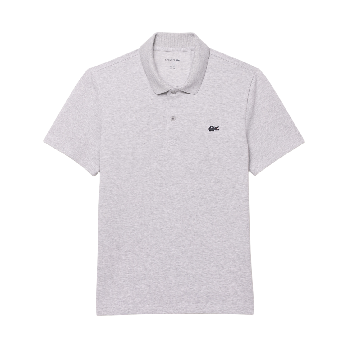 라코스테 베이직 오토만 숏슬리브 폴로 셔츠 그레이(Lacoste Basic Ottoman Short Sleeve Polo Shirt Grey) - 1