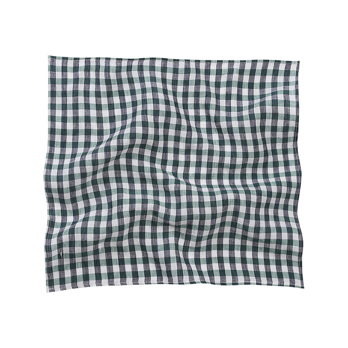 아웃도어서비스 린넨 서비스 타월 - 그린/블랙 깅엄(OS Linen Service Towel - Green/Black Gingham)