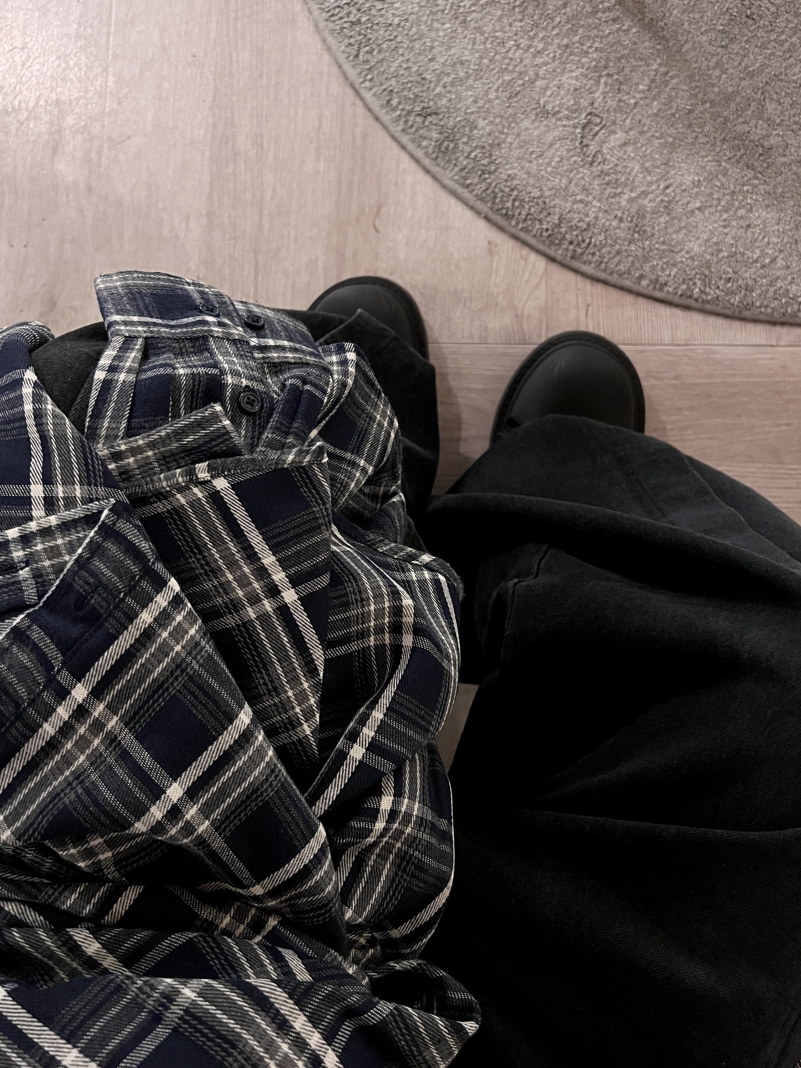 Balenciaga Steroid Derby Black 착용 스타일 - 2
