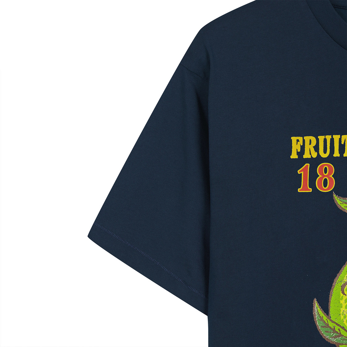 프룻오브더룸 프룻 1851 레몬 반팔티셔츠 네이비(fruitoftheloom Fruit 1851 Lemon Banpal T-shirts NAVY) - 5