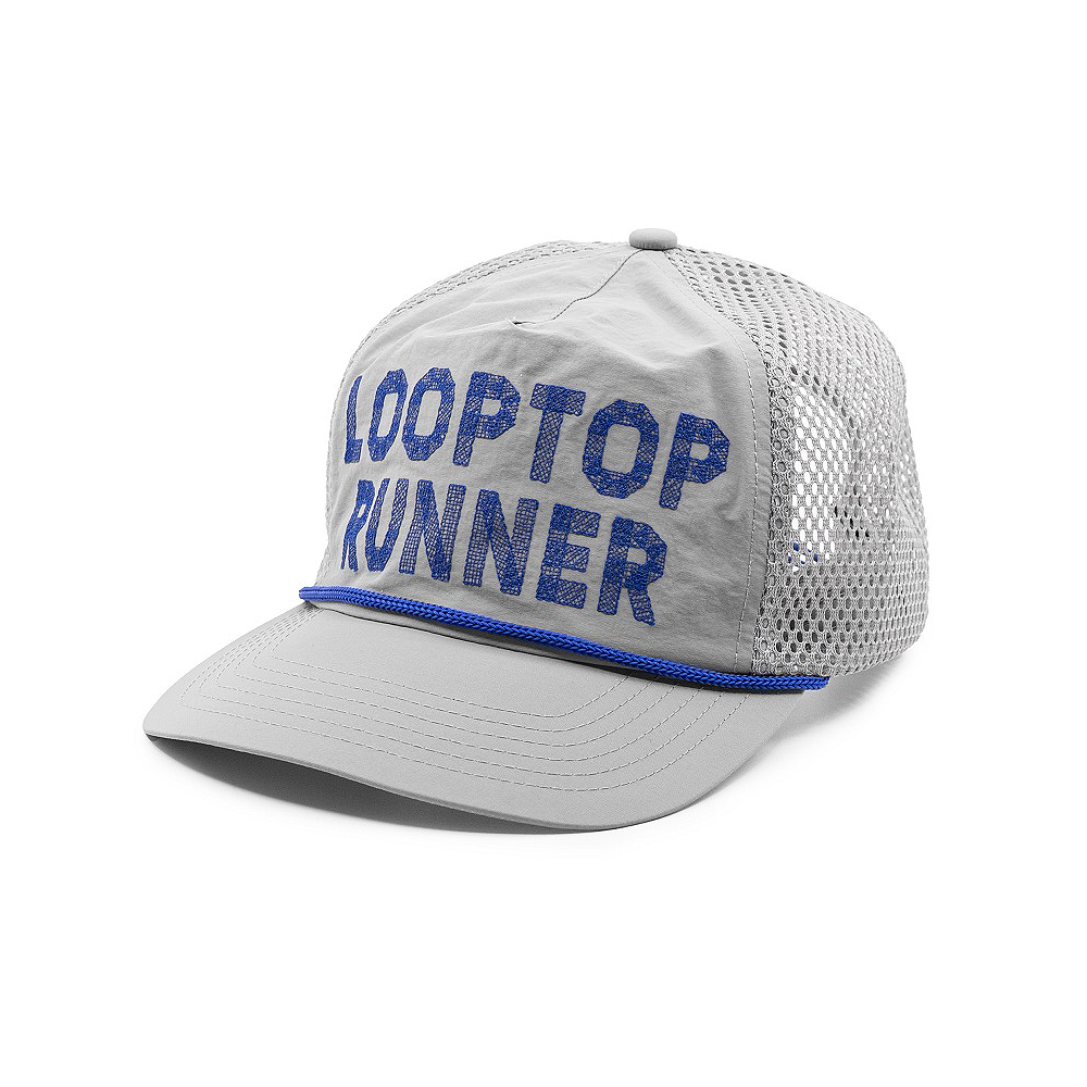 알엔알엔 루프탑 러너 트러커 캡 그레이(rnrn Looptop Runner Mesh Cap Grey)