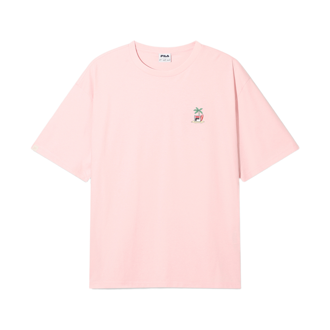 [6% 적립] 휠라 Coldwave+ 디어서머 반팔티 라이트핑크([6% 적립] FILA Coldwave+ Dear Summer T-Shirt Light Pink)
