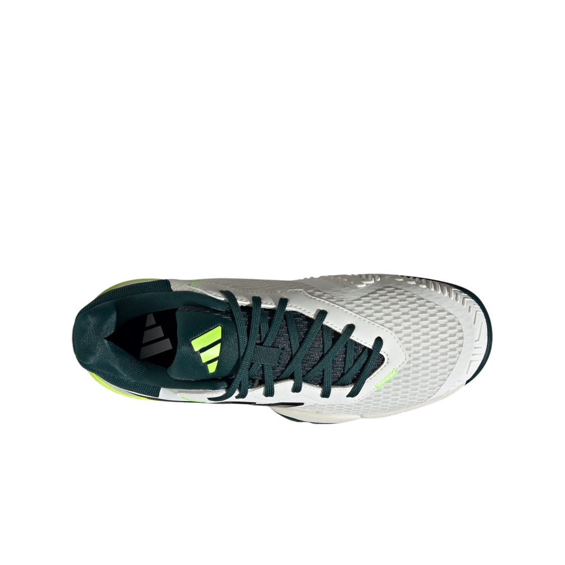 (키즈) 아디다스 테니스 바리케이드 오프 화이트 코어 블랙((Kids) Adidas Tennis Barricade Off White Core Black) - 2