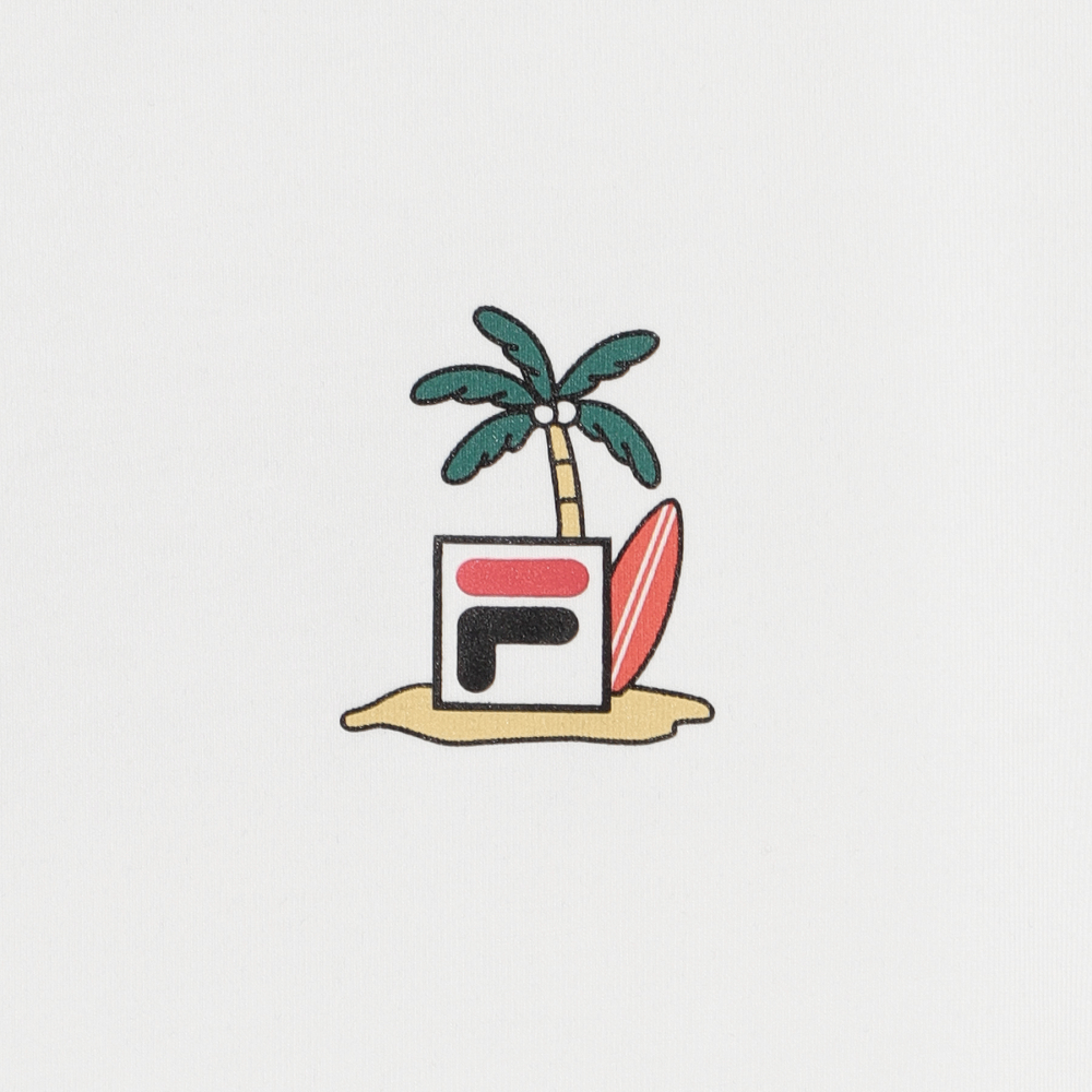 [6% 적립] 휠라 Coldwave+ 디어서머 반팔티 화이트([6% 적립] FILA Coldwave+ Dear Summer T-Shirt Light  White) - 4