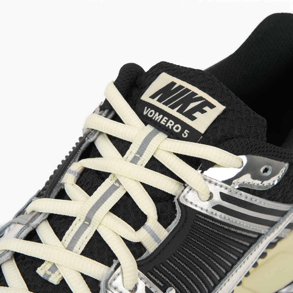 나이키 줌 보메로 5 블랙 메탈릭 실버(Nike Zoom Vomero 5 Black Metallic Silver) - 7