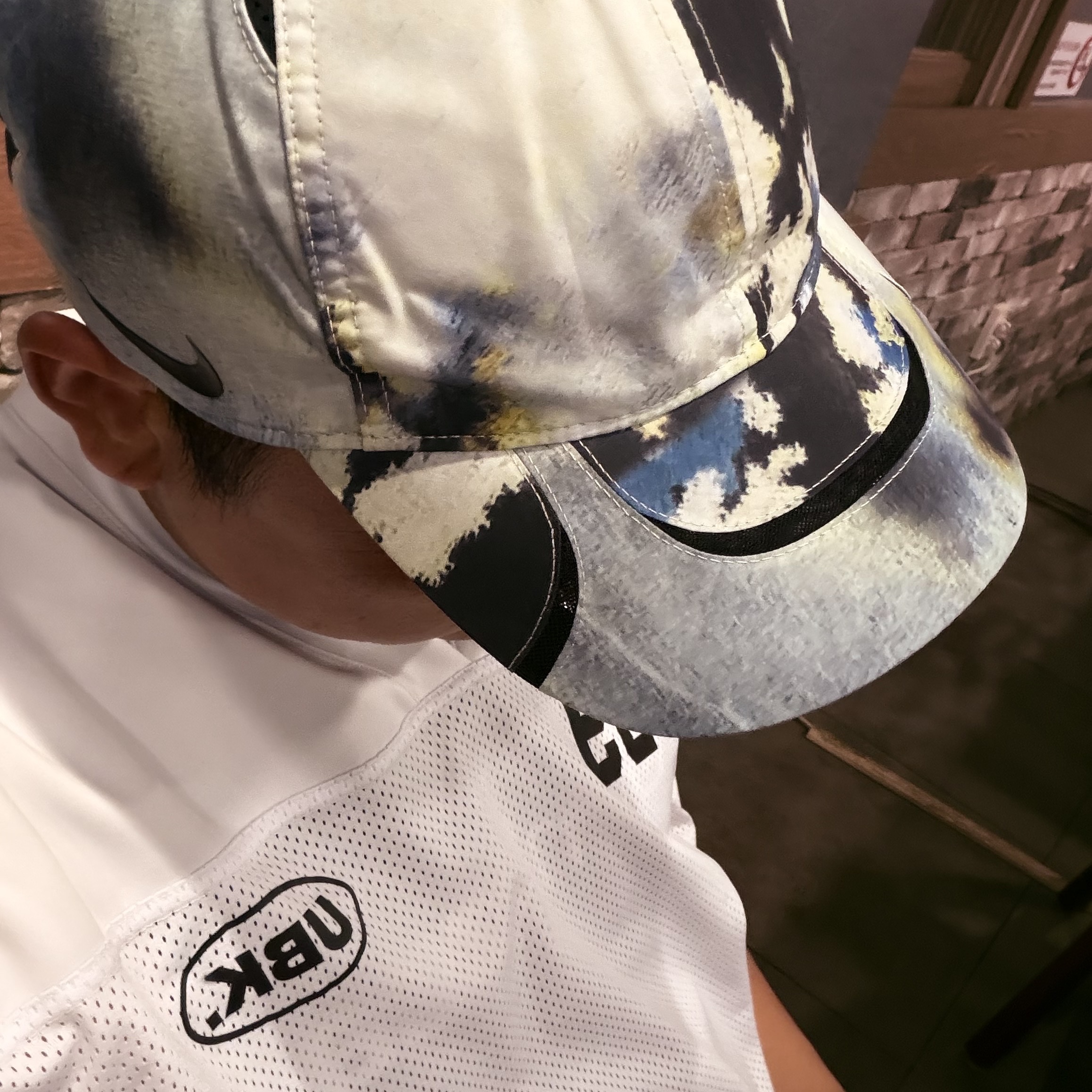 Nike x Drake Nocta Opal SSC Deep Cover Hat Off White 착용 스타일
