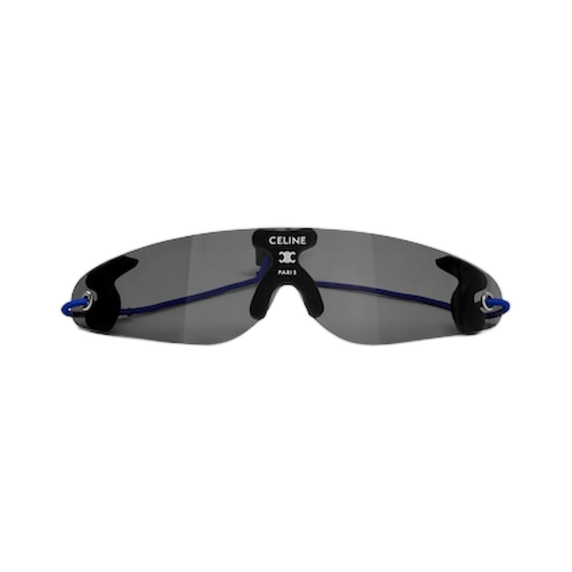 4S364CPIB-38NO Celine Runner Sunglasses in Injected Nylon Black