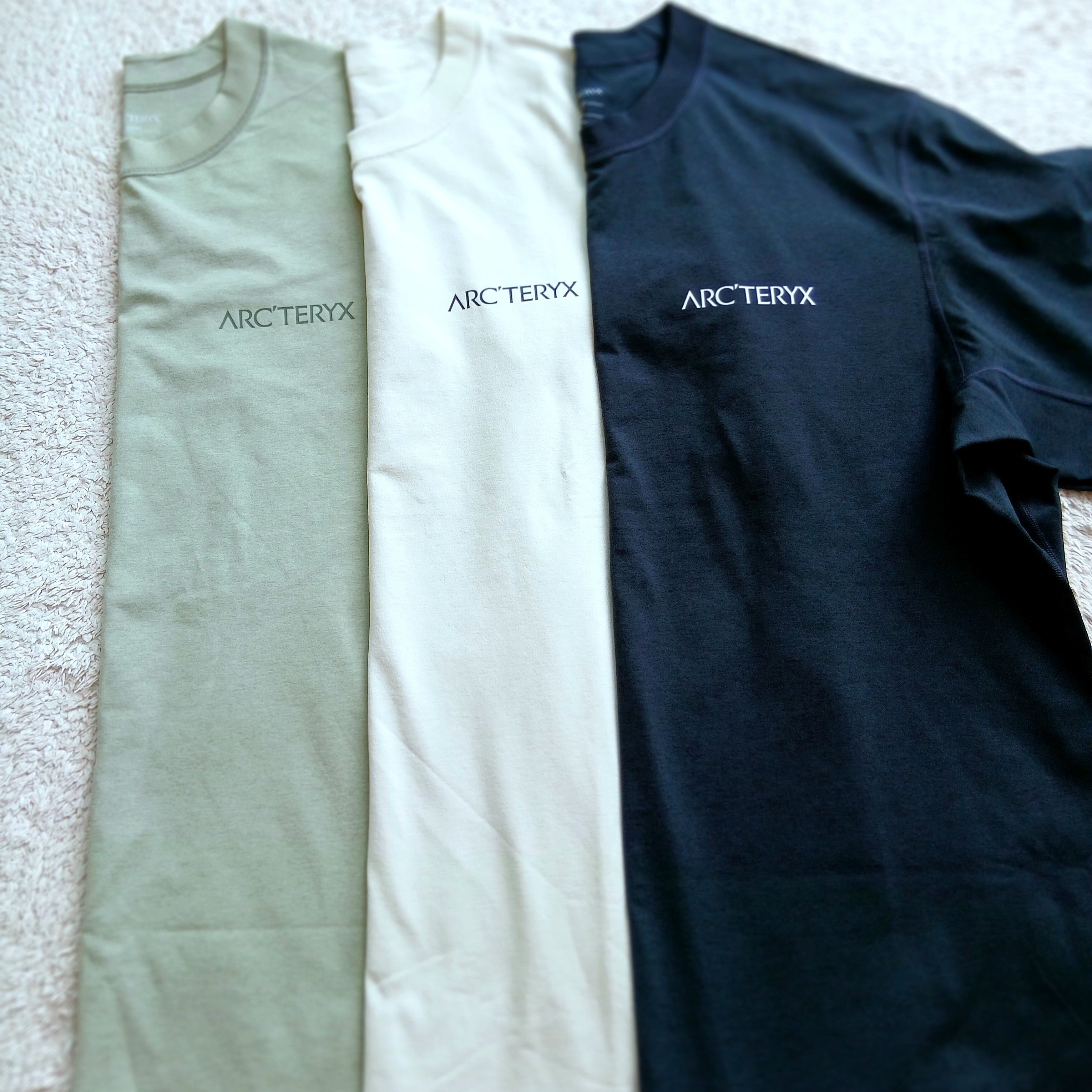 Arc'teryx Envoy Grand Wall SS T-Shirt Sea Salt, Arc'teryx Envoy Grand Wall SS T-Shirt Habitat 착용 스타일 - 3