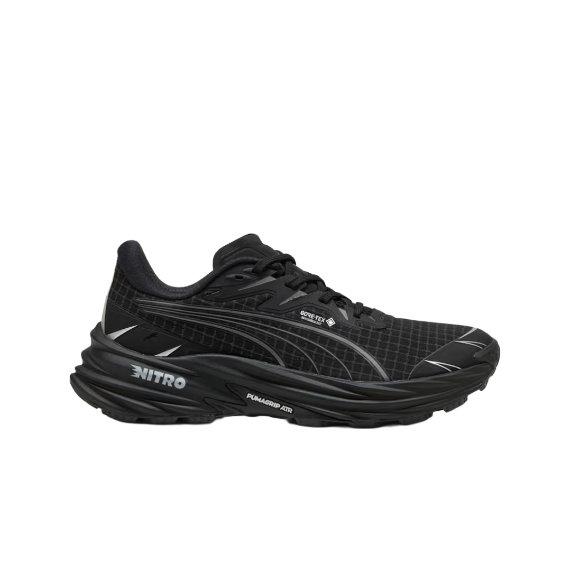 312136-01 Puma Fast-Trac Nitro 4 GTX Black Silver