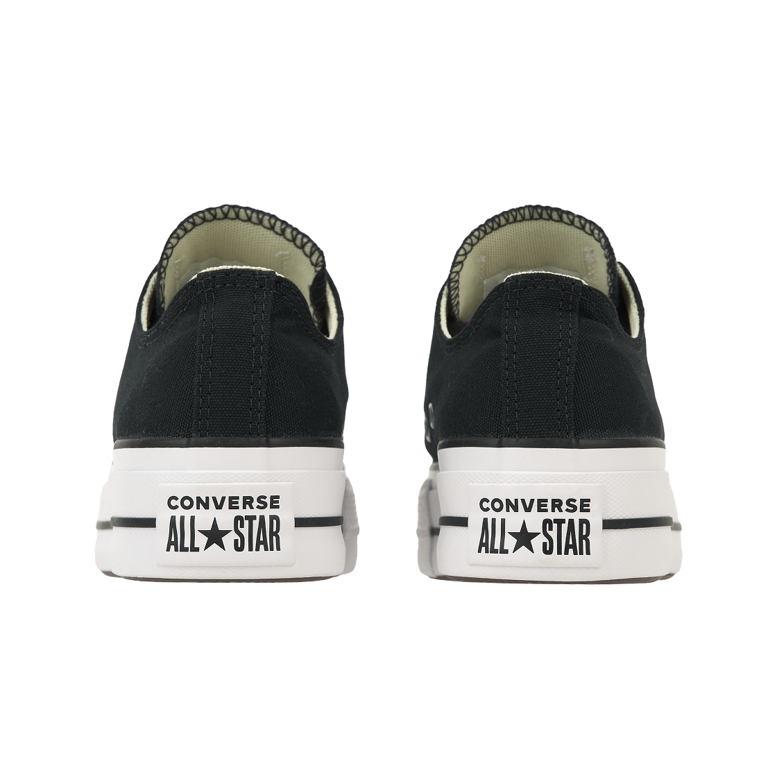(W) 컨버스 척 테일러 올스타 리프트 로우 블랙((W) Converse Chuck Taylor All Star Lift Ox Black) - 6