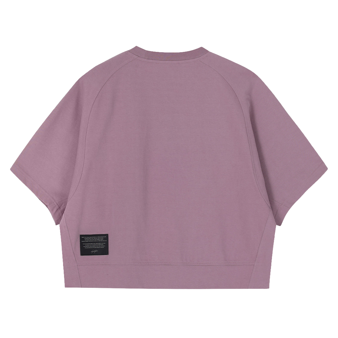(W) 송지오 워시드 바시티 돌먼 티셔츠 바이올렛((W) SONGZIO Washed Varsity Dolman T Shirt Violet) - 2