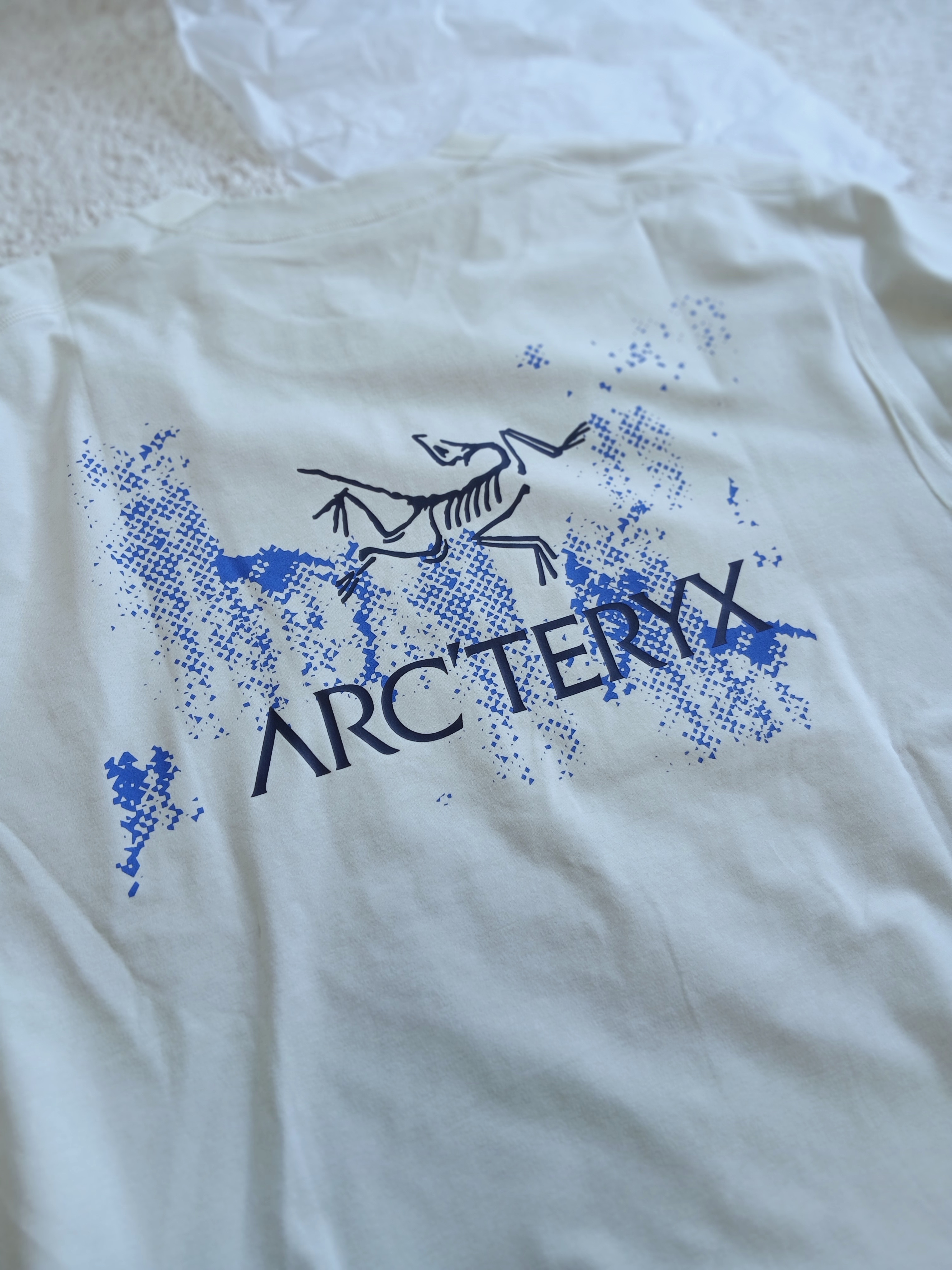 Arc'teryx Envoy Grand Wall SS T-Shirt Sea Salt 착용 스타일 - 7