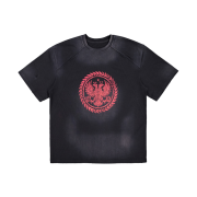 Force Sensitive Obsidian Eagle T-Shirt Black Red