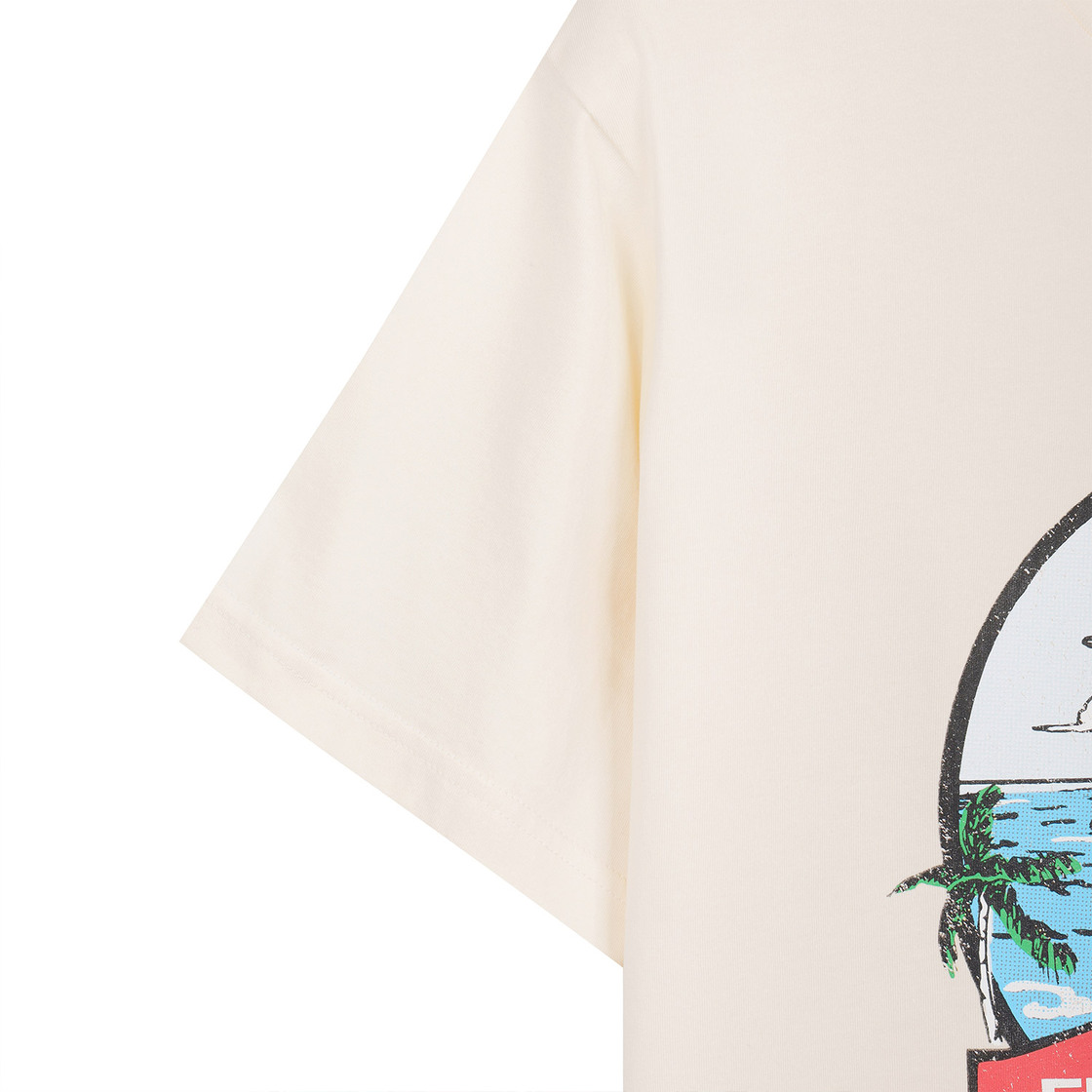 프룻오브더룸 플로리다 썸머 반팔티셔츠 옐로우 라이트(fruitoftheloom Florida Summer Banpal T-shirts YELLOW LIGHT) - 4