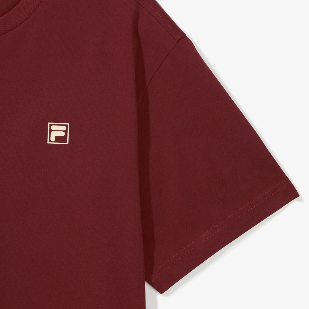 [6% 적립] 휠라 Coldwave+ 아카이브 반팔티 다크레드([6% 적립] FILA Coldwave+ Archive T-Shirt Dark Red) - 4