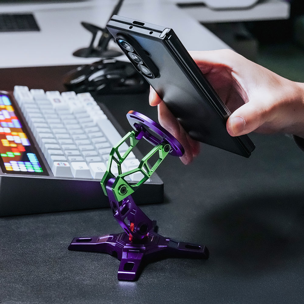 PEAKZOOC 소장욕 1000% 초합금 풀알루미늄 스마트폰거치대(PEAKZOOC A Full-Aluminum Smartphone Stand with 1000% Collectible Appeal) - 2