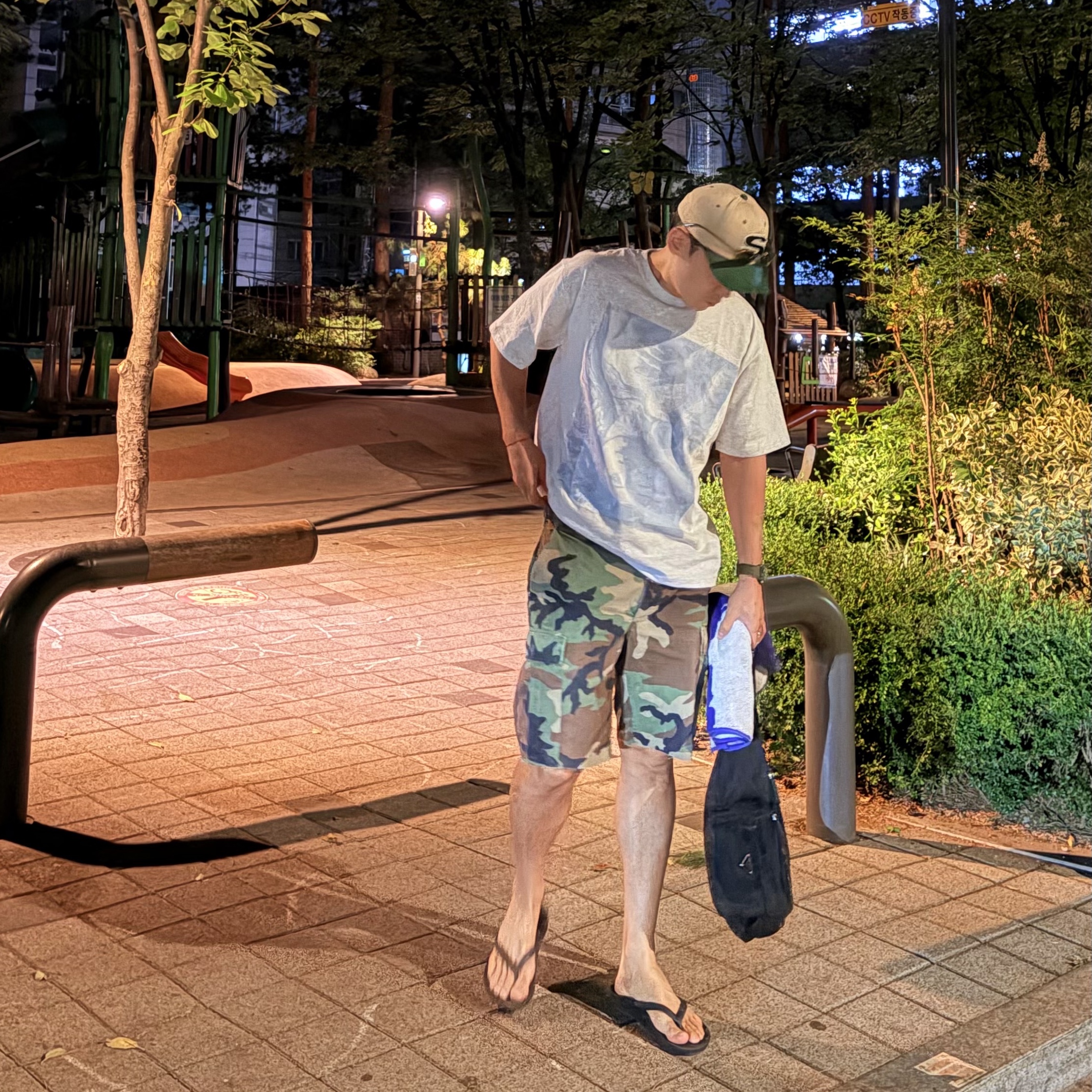 Stussy Double Venus T-Shirt Ash Heather 착용 스타일