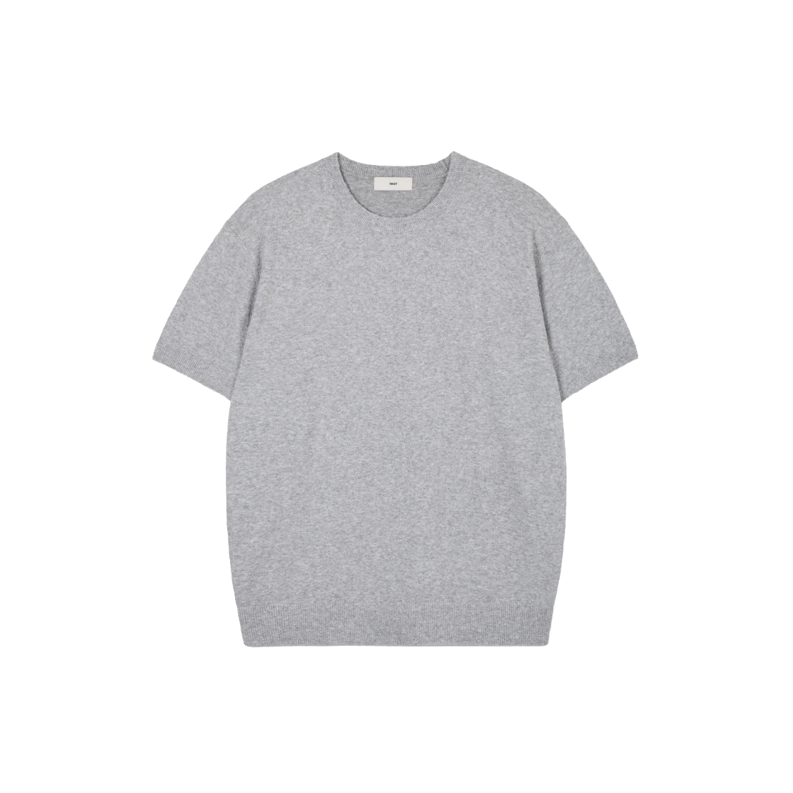 티엔지티 테리 크루넥 니트 멜란지그레이(TNGT Terry Crewneck Knit Melange Grey)