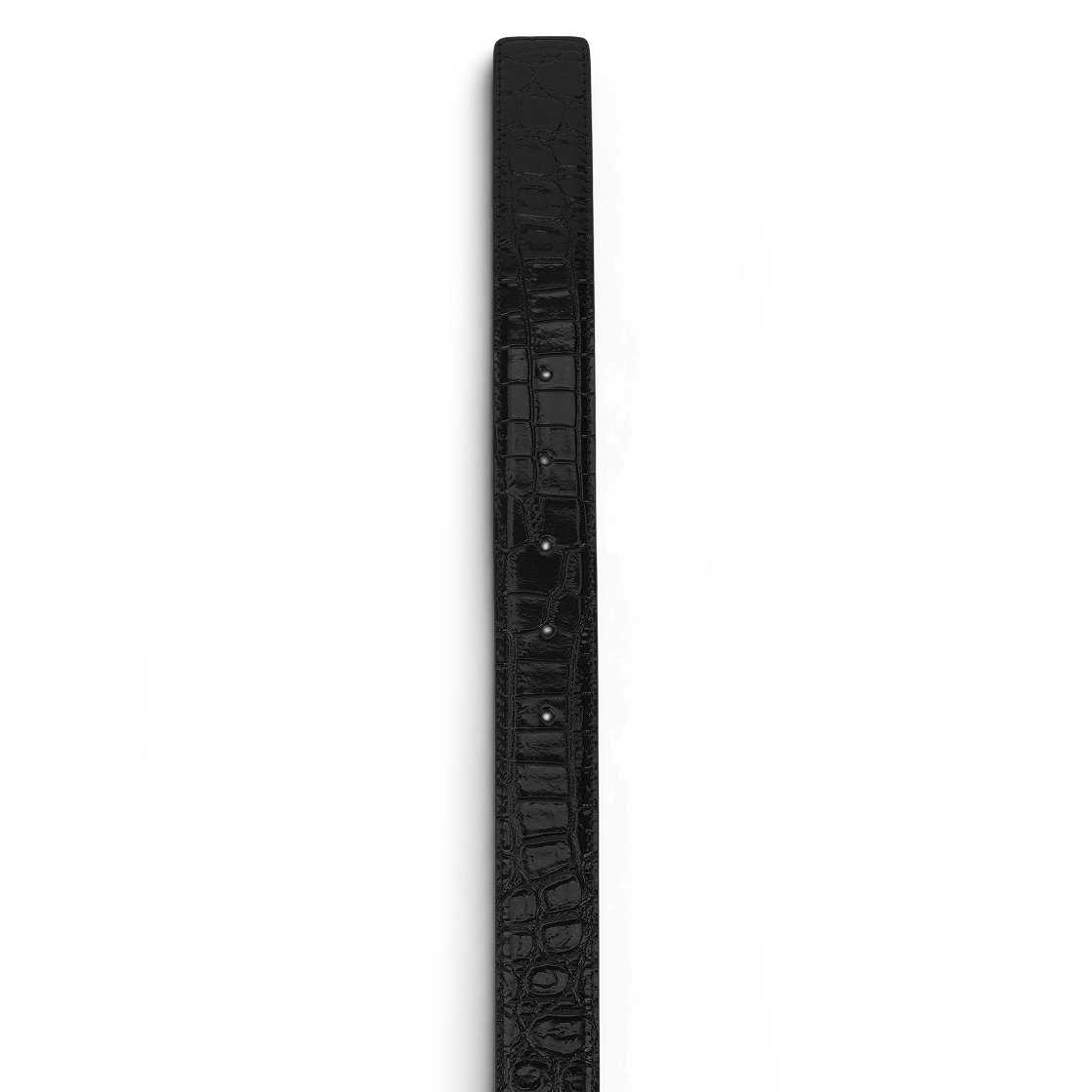 샤넬 레더 벨트 크로커다일 엠보스드 카프스킨 & 골드 메탈 블랙(Chanel Leather Belt Crocodile Embossed Calfskin & Gold Black) - 3
