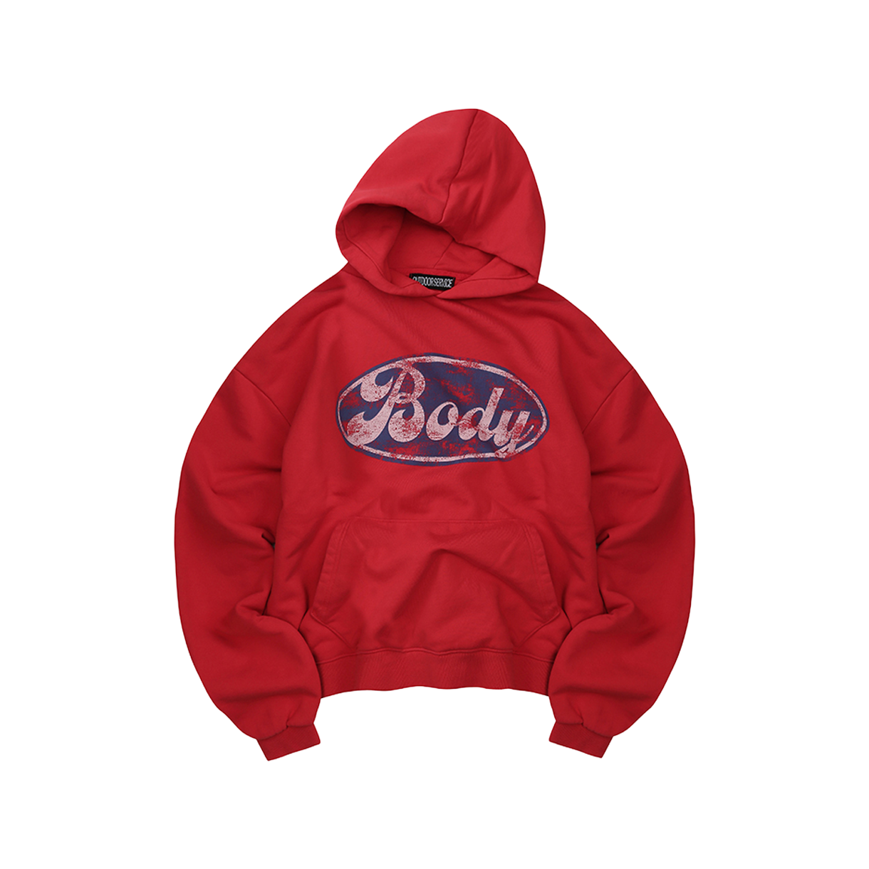 아웃도어서비스 바디 후디 - 레드(OS Body Hoodie - Red)