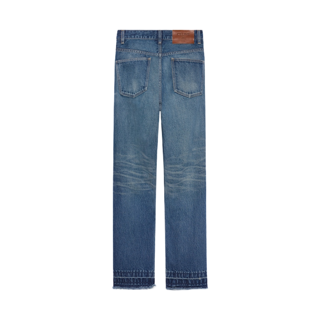 셀린느 웨슬리 진 코튼 데님 브로큰 블루 워시(Celine Wesley Jeans in Cotton Denim Broken Blue Wash) - 2