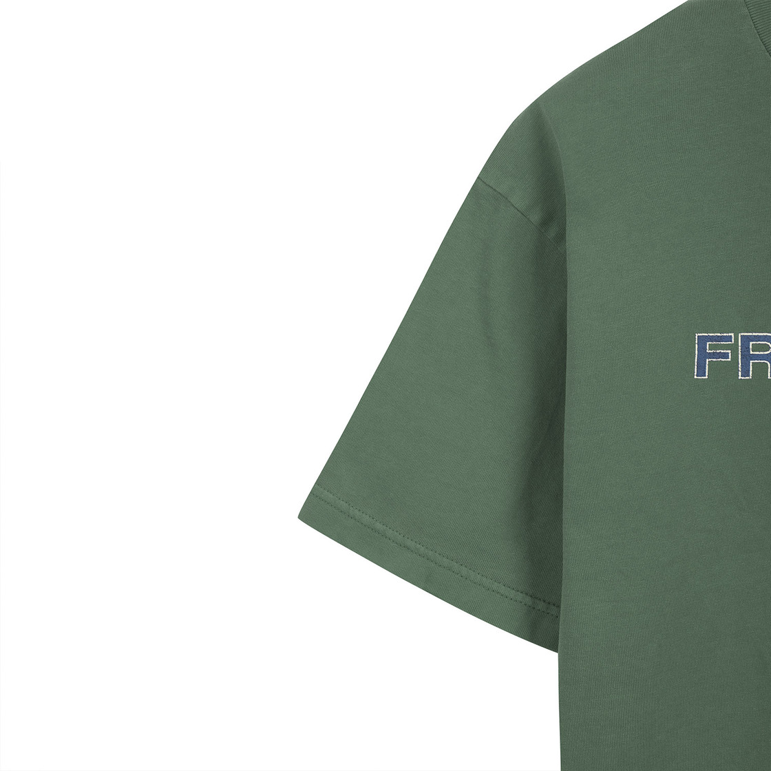 프룻오브더룸 피그먼트 USA 그래픽 티셔츠 그린(fruitoftheloom Pigment USA Graphic T-shirts GREEN) - 5