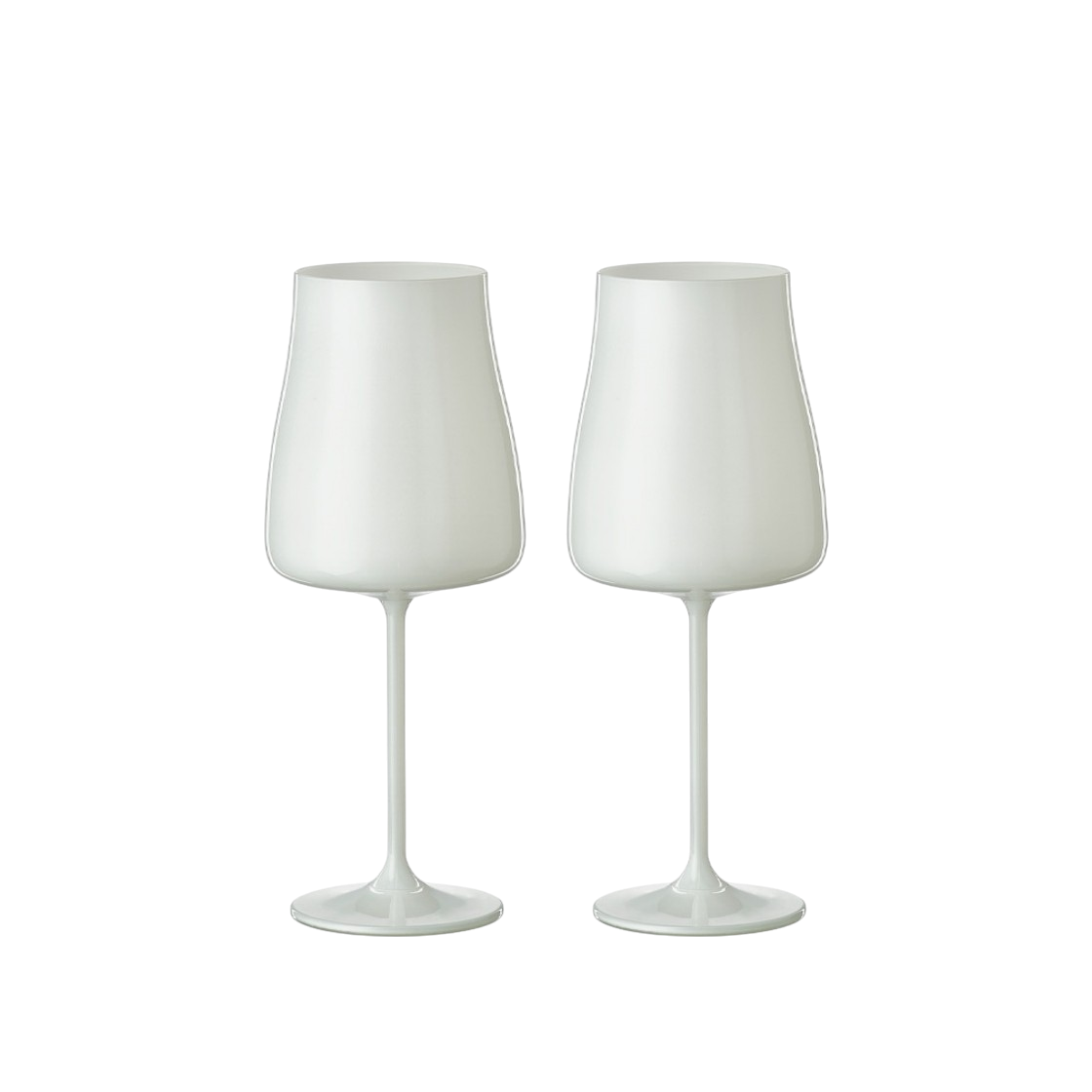크리스탈렉스 블랙앤화이트 알렉스 레드 와인잔 화이트 2p(Crystalex Black & White Alex Red Wine Glass White 2p Set)