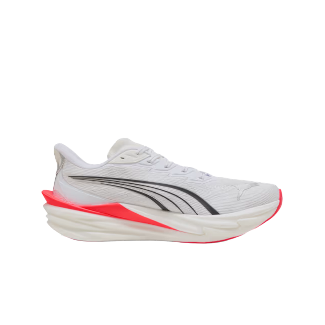 312123-26 Puma Deviate Nitro 4 Puma White Ultra Red