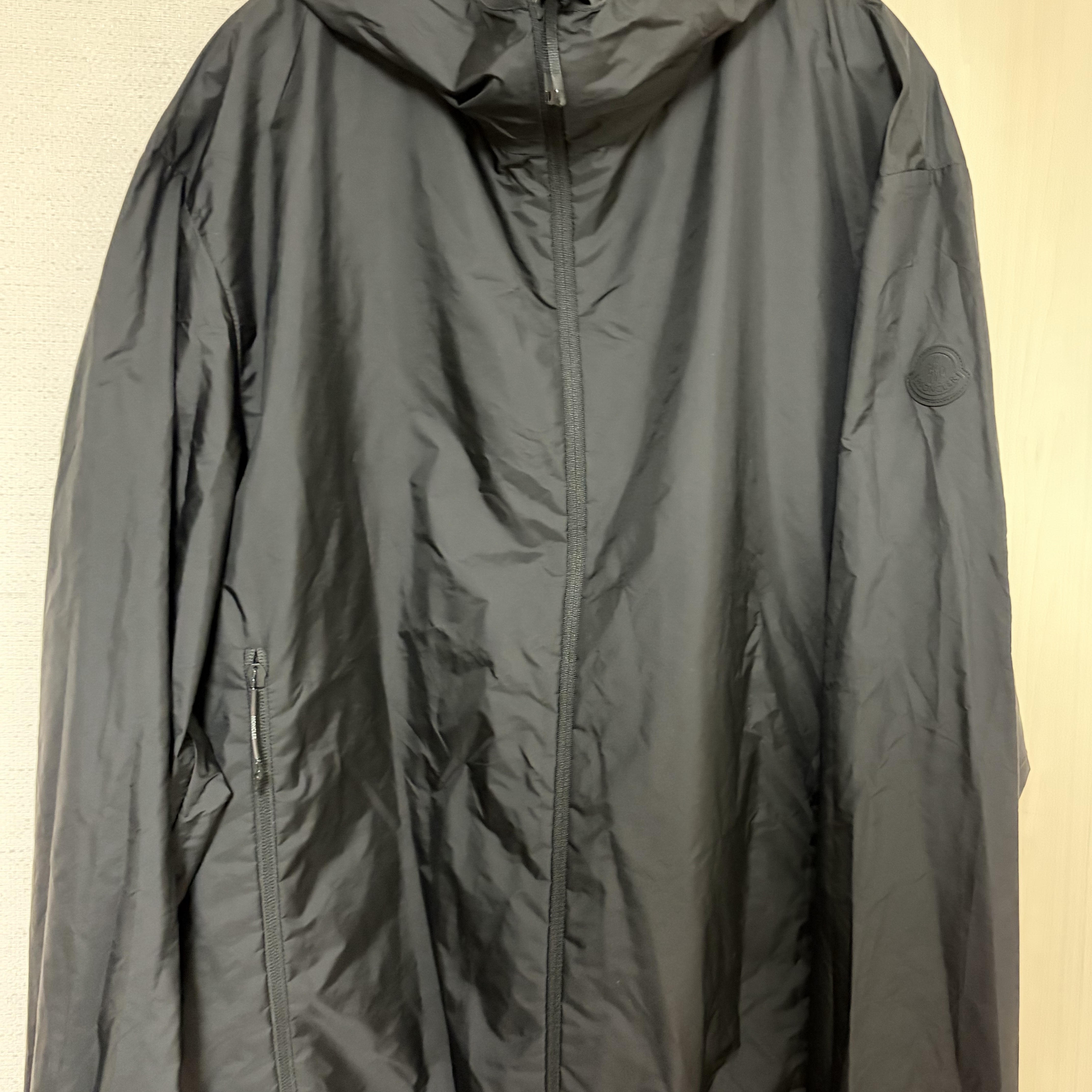 Moncler Algovia Rain Jacket Black - 24SS 착용 스타일 - 1