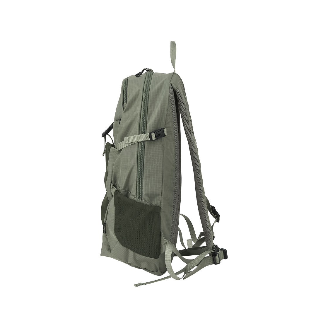 노이아고 메쉬 버클 백팩 카키(Noiago Mesh Buckle Backpack Khaki) - 2