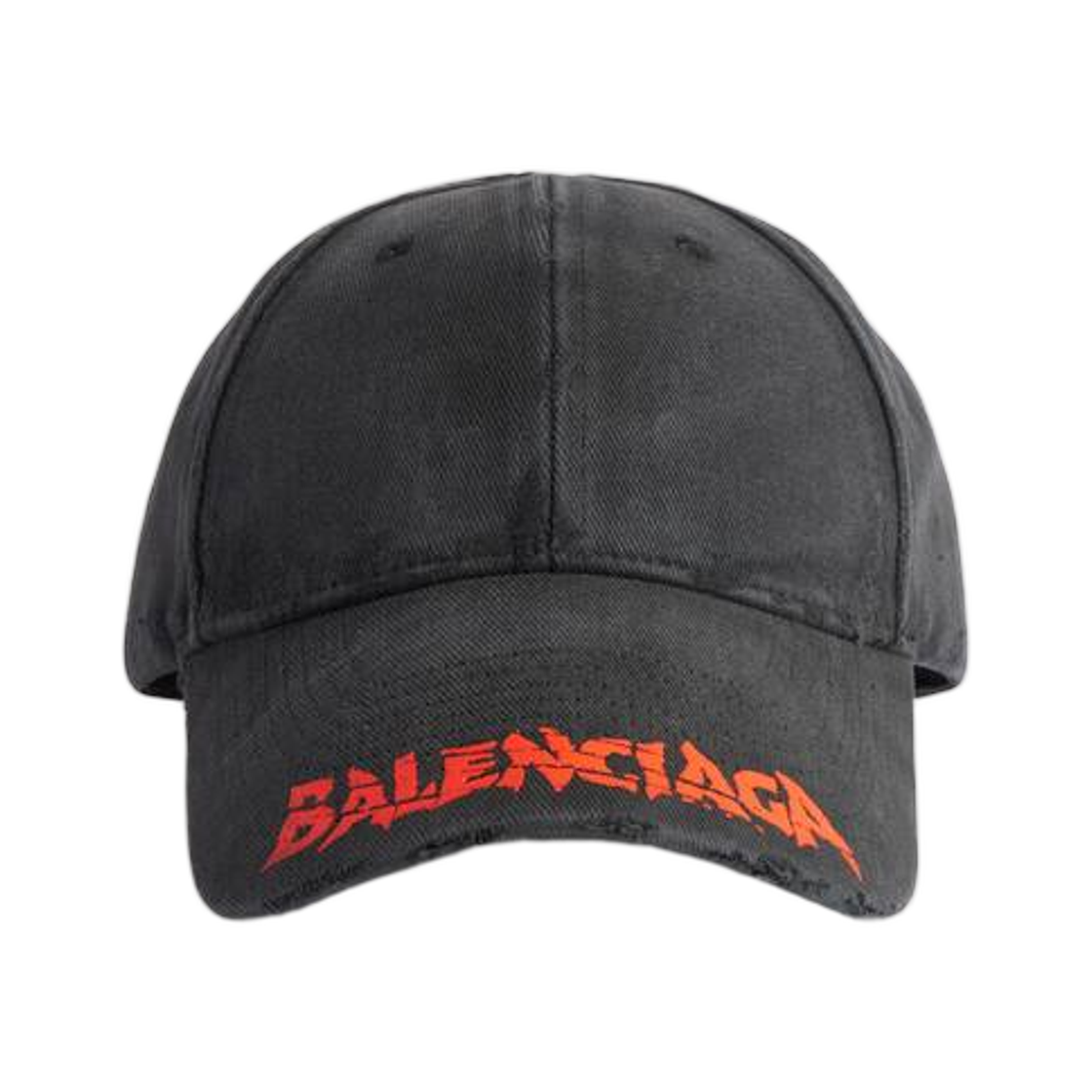 A001UQ410B21000 Balenciaga Logo Cap Black