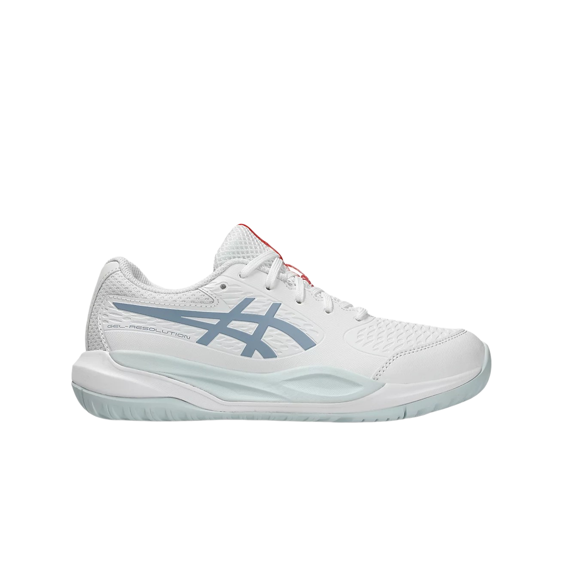 1044A081-102 (GS) Asics Gel-Resolution X White Grey Blue