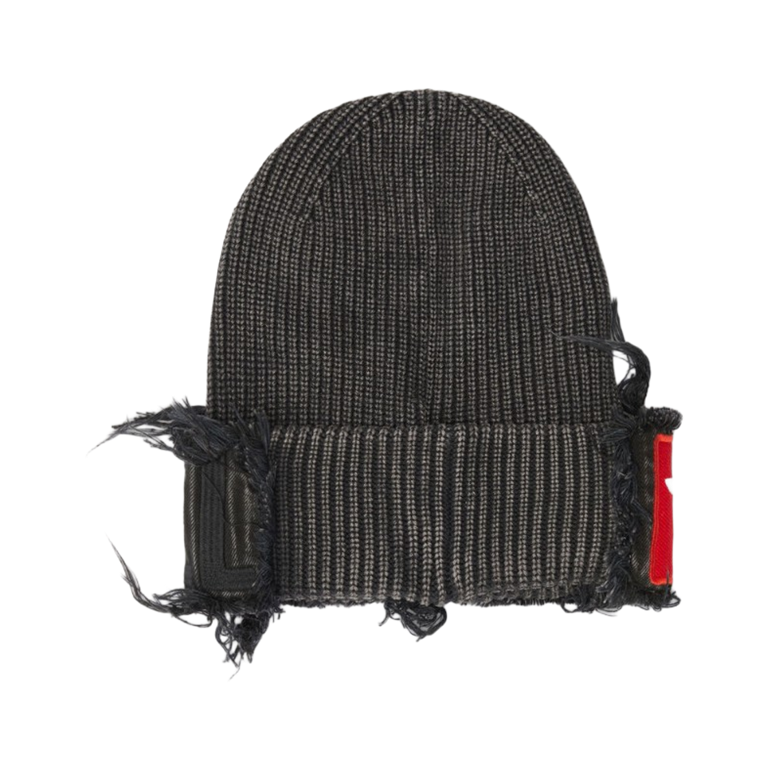(W) 디젤 볼드 패치 디테일 데님 이펙트 비니 블랙((W) Diesel Bold Patch Detail Denim Effect Beanie Black) - 2