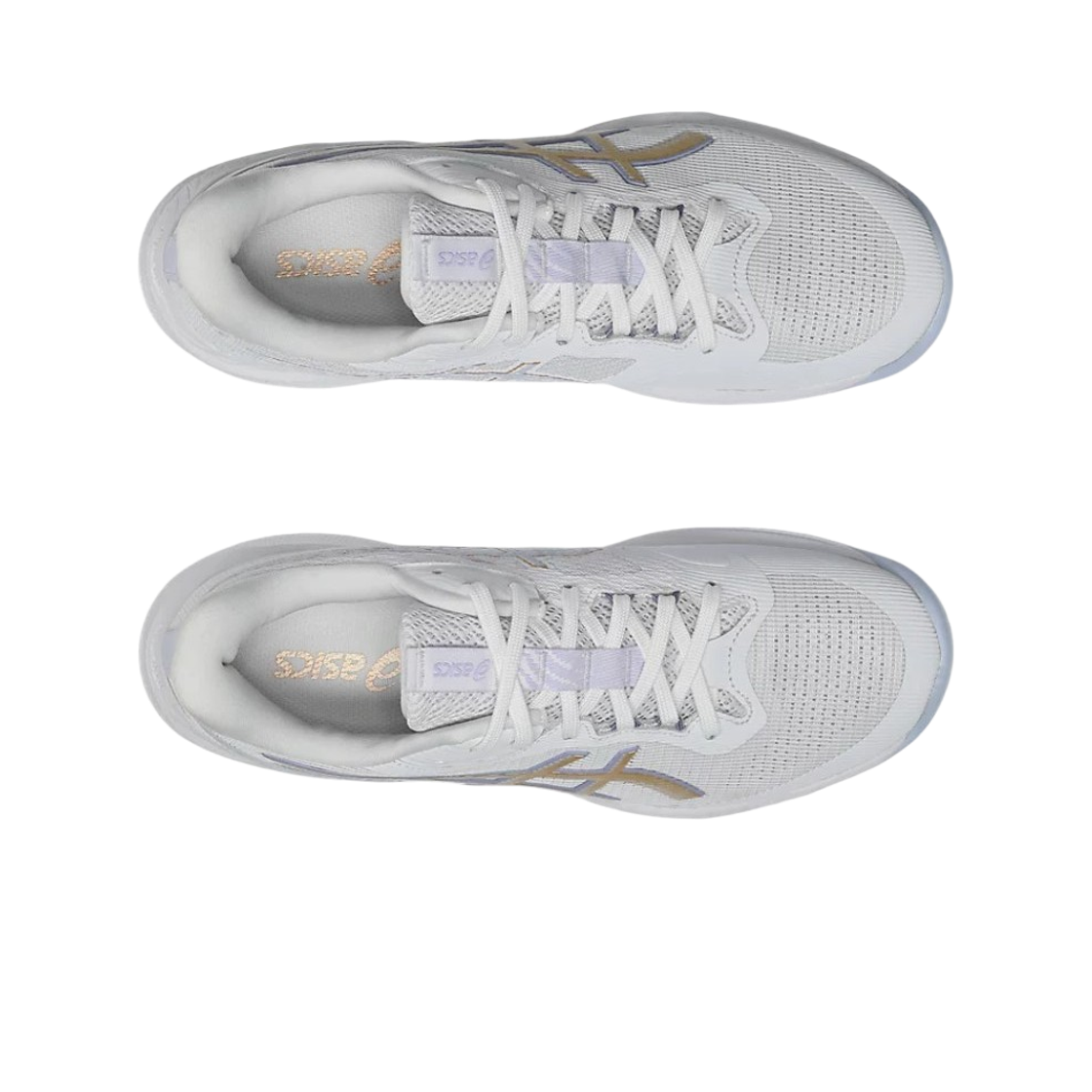 (W) 아식스 넷버너 발리스틱 FF 4 화이트 샴페인((W) Asics Netburner Ballistic FF 4 White Champagne) - 2